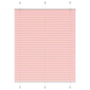 vidaXL pliszírozott redőny rózsaszín 105x100cm szövetszélesség 104,4cm