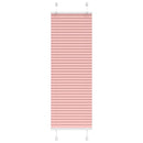 vidaXL pliszírozott redőny rózsaszín 45x150 cm szövetszélesség 44,4 cm
