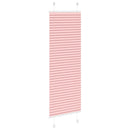 vidaXL pliszírozott redőny rózsaszín 45x150 cm szövetszélesség 44,4 cm