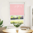 vidaXL pliszírozott redőny rózsaszín 70x150 cm szövetszélesség 69,4 cm