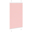 vidaXL pliszírozott redőny rózsaszín 75x150 cm szövetszélesség 74,4 cm