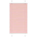vidaXL pliszírozott redőny rózsaszín 80x150 cm szövetszélesség 79,4 cm