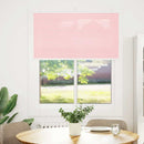 vidaXL pliszírozott redőny rózsaszín 110x150cm szövetszélesség 109,4cm