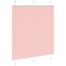 vidaXL pliszírozott redőny rózsaszín 115x150cm szövetszélesség 114,4cm