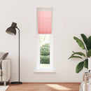 vidaXL pliszírozott redőny rózsaszín 40x200 cm szövetszélesség 39,4 cm