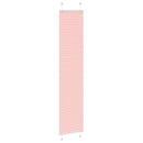 vidaXL pliszírozott redőny rózsaszín 40x200 cm szövetszélesség 39,4 cm