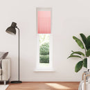 vidaXL pliszírozott redőny rózsaszín 45x200 cm szövetszélesség 44,4 cm