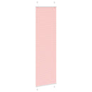 vidaXL pliszírozott redőny rózsaszín 55x200 cm szövetszélesség 54,4 cm