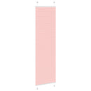 vidaXL pliszírozott redőny rózsaszín 55x200 cm szövetszélesség 54,4 cm