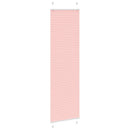 vidaXL pliszírozott redőny rózsaszín 60x200 cm szövetszélesség 59,4 cm
