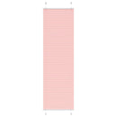 vidaXL pliszírozott redőny rózsaszín 65x200 cm szövetszélesség 64,4 cm
