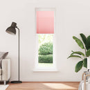 vidaXL pliszírozott redőny rózsaszín 65x200 cm szövetszélesség 64,4 cm