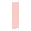 vidaXL pliszírozott redőny rózsaszín 65x200 cm szövetszélesség 64,4 cm