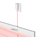 vidaXL pliszírozott redőny rózsaszín 65x200 cm szövetszélesség 64,4 cm