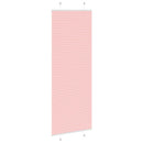 vidaXL pliszírozott redőny rózsaszín 75x200 cm szövetszélesség 74,4 cm