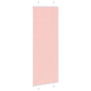 vidaXL pliszírozott redőny rózsaszín 80x200 cm szövetszélesség 79,4 cm