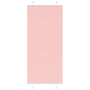 vidaXL pliszírozott redőny rózsaszín 90x200 cm szövetszélesség 89,4 cm