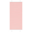vidaXL pliszírozott redőny rózsaszín 100x200 cm szövetszélesség 99,4cm