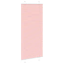 vidaXL pliszírozott redőny rózsaszín 100x200 cm szövetszélesség 99,4cm