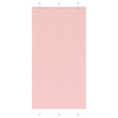 vidaXL pliszírozott redőny rózsaszín 105x200cm szövetszélesség 104,4cm