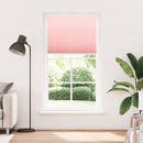vidaXL pliszírozott redőny rózsaszín 110x200cm szövetszélesség 109,4cm