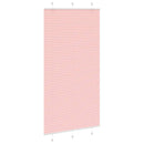 vidaXL pliszírozott redőny rózsaszín 110x200cm szövetszélesség 109,4cm