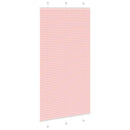 vidaXL pliszírozott redőny rózsaszín 110x200cm szövetszélesség 109,4cm