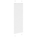 vidaXL pliszírozott redőny Fehér 45x100 cm szövetszélesség 44,4 cm