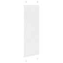 vidaXL pliszírozott redőny Fehér 50x100 cm szövetszélesség 49,4 cm