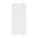 vidaXL pliszírozott redőny Fehér 65x100 cm szövetszélesség 64,4 cm