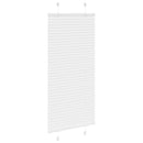 vidaXL pliszírozott redőny Fehér 65x100 cm szövetszélesség 64,4 cm