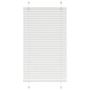vidaXL pliszírozott redőny Fehér 70x100 cm szövetszélesség 69,4 cm