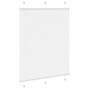 vidaXL pliszírozott redőny Fehér 105x100cm szövetszélesség 104,4cm