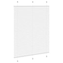 vidaXL pliszírozott redőny Fehér 110x100cm szövetszélesség 109,4cm