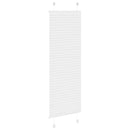 vidaXL pliszírozott redőny Fehér 50x150 cm szövetszélesség 49,4 cm