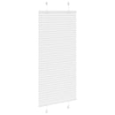 vidaXL pliszírozott redőny Fehér 60x150 cm szövetszélesség 59,4 cm