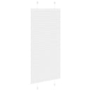 vidaXL pliszírozott redőny Fehér 60x150 cm szövetszélesség 59,4 cm