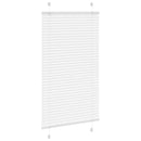 vidaXL pliszírozott redőny Fehér 75x150 cm szövetszélesség 74,4 cm