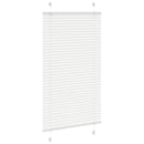 vidaXL pliszírozott redőny Fehér 80x150 cm szövetszélesség 79,4 cm