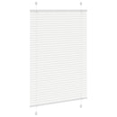 vidaXL pliszírozott redőny Fehér 85x150 cm szövetszélesség 84,4 cm