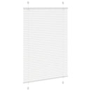 vidaXL pliszírozott redőny Fehér 95x150 cm szövetszélesség 94,4 cm