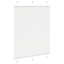 vidaXL pliszírozott redőny Fehér 105x150cm szövetszélesség 104,4cm