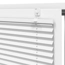 vidaXL pliszírozott redőny Fehér 105x150cm szövetszélesség 104,4cm