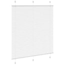 vidaXL pliszírozott redőny Fehér 120x150cm szövetszélesség 119,4cm