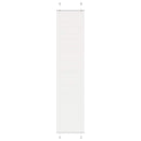 vidaXL pliszírozott redőny Fehér 40x200 cm szövetszélesség 39,4 cm