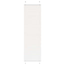 vidaXL pliszírozott redőny Fehér 60x200 cm szövetszélesség 59,4 cm