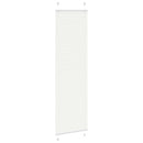 vidaXL pliszírozott redőny Fehér 60x200 cm szövetszélesség 59,4 cm