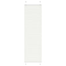 vidaXL pliszírozott redőny Fehér 65x200 cm szövetszélesség 64,4 cm