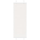 vidaXL pliszírozott redőny Fehér 70x200 cm szövetszélesség 69,4 cm