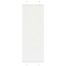 vidaXL pliszírozott redőny Fehér 75x200 cm szövetszélesség 74,4 cm